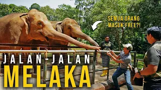 MELAKA SESAK KENA SERBU DENGAN PENGUNJUNG,SEMUA TEMPAT MENARIK MASUK  PERCUMA 20 FEB NI!