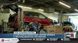 Car parts shortage leaves woman waiting months for repair