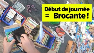 Débuter la journée par une Brocante, quoi de mieux ?