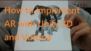 Augmented Reality Tutorial for Beginner 1: How to implement AR with Unity 3D and Vuforia