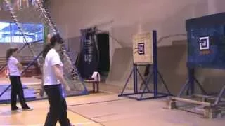 Чемпионат Мира по Унифайт 2015. Метание ножей. Женщины 3м Unifight knife throwing