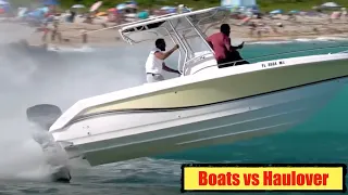 These Guys Sent It!! | Boats vs Haulover Inlet