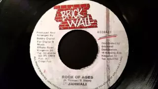 Jah Mali - Rock Of Ages - Brick Wall 7" 1999