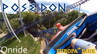 Poseidon - Onride - Europa Park - Mack Rides Water Coaster - POV