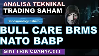 Analisa Saham 11/11/22, BULL CARE BRMS NATO BABP | gini caranya  !