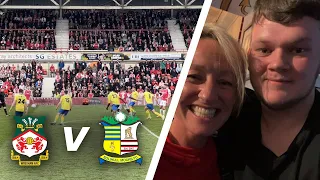 OLLIE PALMER RESCUES A HUGE POINT FOR WREXHAM!! | WREXHAM 1 VS 1 SOLIHULL MOORS | MATCHDAY VLOG