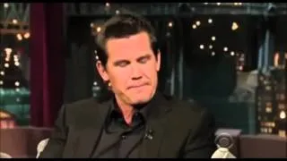 Josh Brolin on 'Letterman' - "My parents met on Batman"