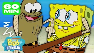 Bob Esponja | 30 MINUTOS dos Melhores Momentos de Fred, o Peixe! 🐟 | Bob Esponja em Português