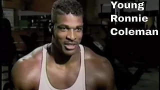 Very Young Ronnie Coleman - Rare News Footage | Ronnie Coleman