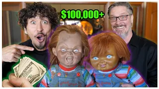 HOW MUCH Is The ORIGINAL Chucky Doll Worth?? (OVER $100,000??) *RARE EXCLUSIVE LOOK*