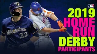 Check out the contestants from the 2019 Home Run Derby