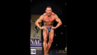 NAC UK Muscle master Anthony Larson over 50's