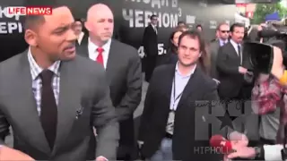 Will Smith Slaps Reporter! - HipHollywood.com