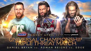 WWE2K20: Roman Reigns VS Daniel Bryan VS Edge
