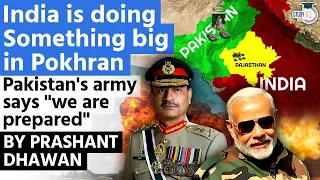 India is doing Something Big in POKHRAN | BHARAT SHAKTI | Pakistan says We are Prepared | StudyIQ