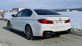 BMW 540ix G30 / G31 - REMUS AXLE-back system (rear muffler) - 2019 with GPF