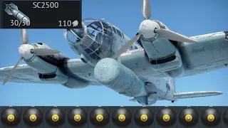 HUGE 2500KG BOMB 🔥💣 HE 111 H-16