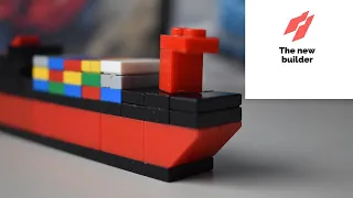 LEGO Container Ship moc - The new builder