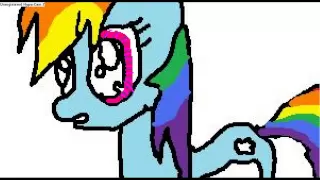 Drawing Rainbow Dash