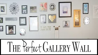 How to Create a Gallery Wall ~ Easy Gallery Wall Set Up