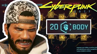 What 20 Body in Cyberpunk 2077 Looks Like...