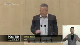 Gerald Hauser - Maskenpflicht an Schulen -7.7.2021