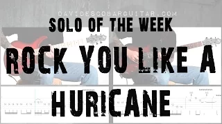 Solo Of The Week: 51 Scorpions - Rock You Like A Hurricane