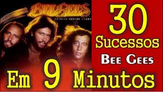 30 Sucessos dos Bee Gees em 9 Minutos! Com nome das Músicas!