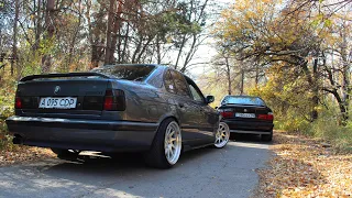 Гонка BMW E34 540 vs E34 1jz