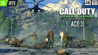 Call of Duty®: Modern Warfare® Remastered Act 3 Walkthrough 4K 60fps #callofduty #modernwarfare