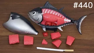 マグロの解体ショーができる「一本買い!! 本マグロ解体パズル」 / Tuna demolition puzzle. Japanese toy