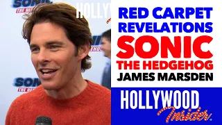 'SONIC THE HEDGEHOG' - Red Carpet Revelations with James Marsden | Jim Carrey, Ben Schwartz