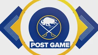 Sabres discuss 4-3 overtime loss to the Pittsburgh Penguins