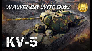 KV-5  3 Masteries  WoT Blitz