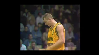 LITHUANIAN LKL: 1998 playoff finals - Zalgiris Kaunas vs Atletas Kaunas (game 4)
