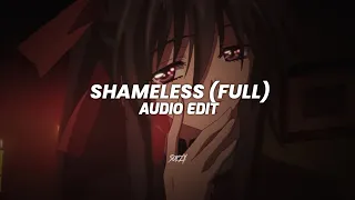 Shameless (full) - Camila cabello [edit audio]