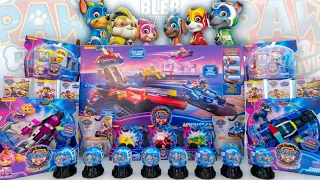 Paw Patrol Toy Collection and Aircraft Carrier HQ Headquarter Unboxing and Review no talking ASMR