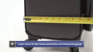 How To - Weight and Measurements of your luggage