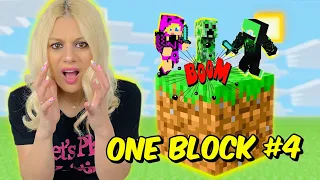 ΠΕΘΑΝΕ ΤΟ ΣΚΥΛΑΚΙ ΜΟΥ ONE BLOCK #4 NOOBAKI MINECRAFT Let's Play Kristina @FamousGamesToli