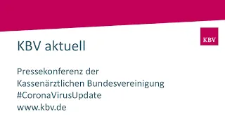 Online-Pressekonferenz der KBV zum Coronavirus vom 13. Januar 2021