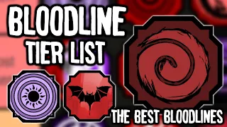 The BEST Bloodline Tier List in Shinobi Life 2 | The BEST Bloodlines in Shindo Life