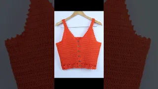Top Flores #Crochet 🌼 TUTORIAL DISPONIBLE