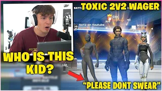 CLIX & The NICEST Kid SHUT UP TOXIC NOOBS In 2v2 BOXFIGHT & ZONEWARS Wager! (Fortnite Moments)