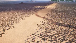 700,000 ROMAN ARMY vs 600,000 SPARTAN ARMY - Ultimate Epic Battle Simulator 2