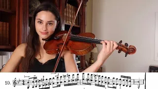 My Violin Technique Routine