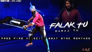 KGF Chapter 2 - Falak Tu Garaj Tu | Falak Tu Garaj Tu Free Fire Tiktok Remix Montage | Free Fire