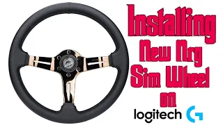 How to: Logitech G923 G29 G920 Wheel Swap. Must Have Mod for Drifting! Links in Description