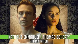 The Invitation: Nathalie Emmanuel and Thomas Doherty on Filming the Dinner Scene