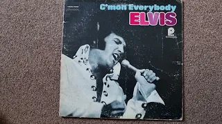 Elvis Presley C'mon Everybody 1971 Pickwick vinyl review.