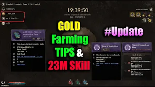 Night Crows Gold Farming TIPS Update & 23M Skill Book